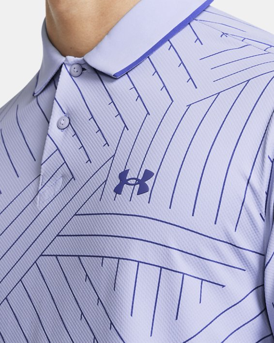 Men's UA Iso-Chill Edge Polo in Purple image number 2